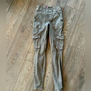 Spanx Olive green cargo pants XS